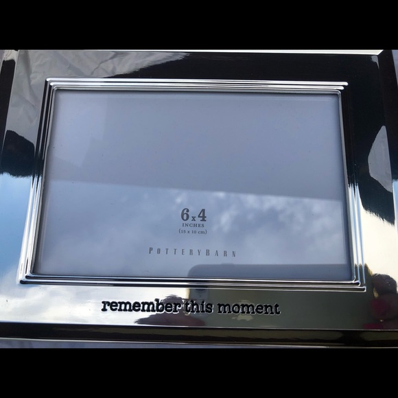 Pottery Barn Accents Pottery Barn Silver Frame Remember This Moment